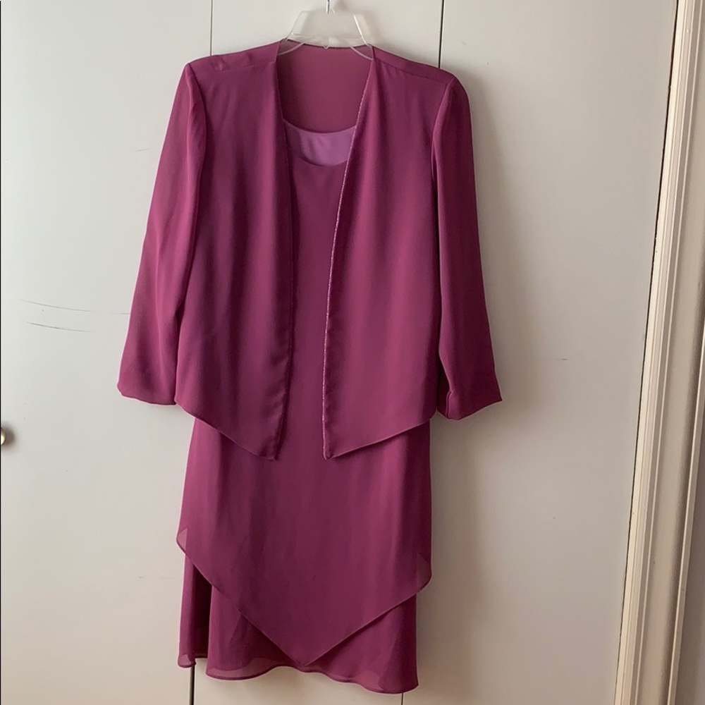 Lilac Dress with Jacket